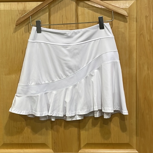 Ekouaer athletic white shirt attach trunks size S - Picture 1 of 12